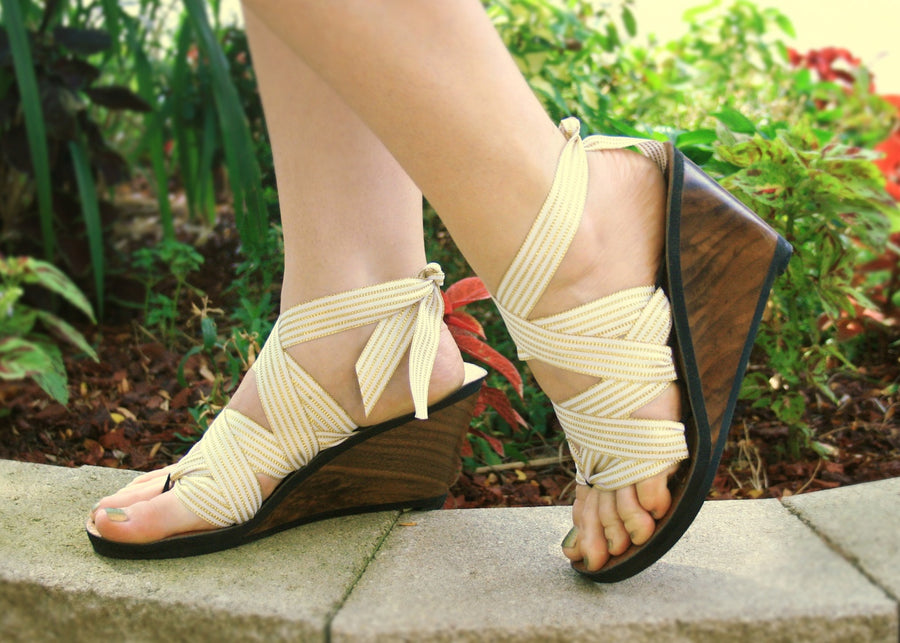 6 Regular High Ribbon Wedge