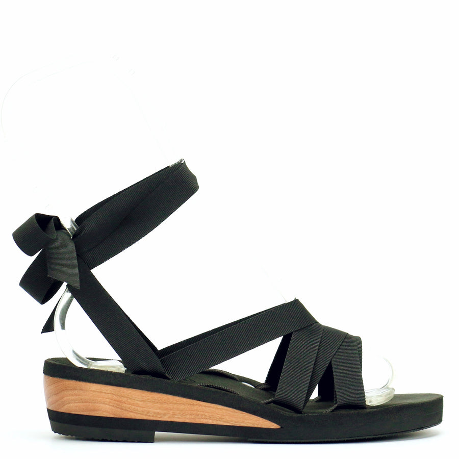 Launch Party Black Suede Wedge Sandals | Black suede wedges, Wedge sandals, Black  wedge sandals